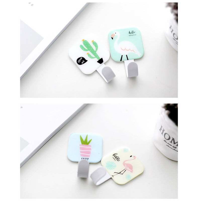 Adhesive Hooks Sticking Wall